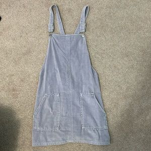Topshop lavender overall dress with the pockets